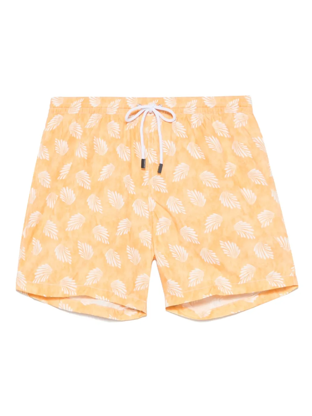 graphic-print swim shorts