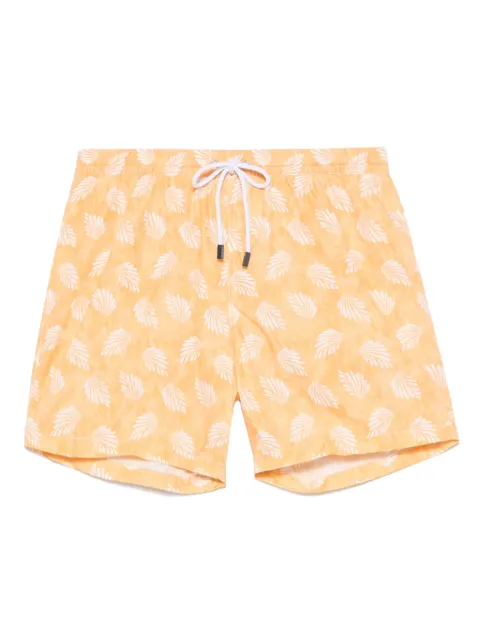 Barba shorts de playa con estampado gráfico