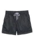 Barba drawstring-waist swim shorts - Black