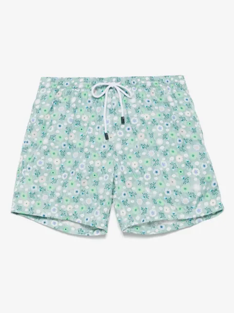 Barba floral-print swim shorts