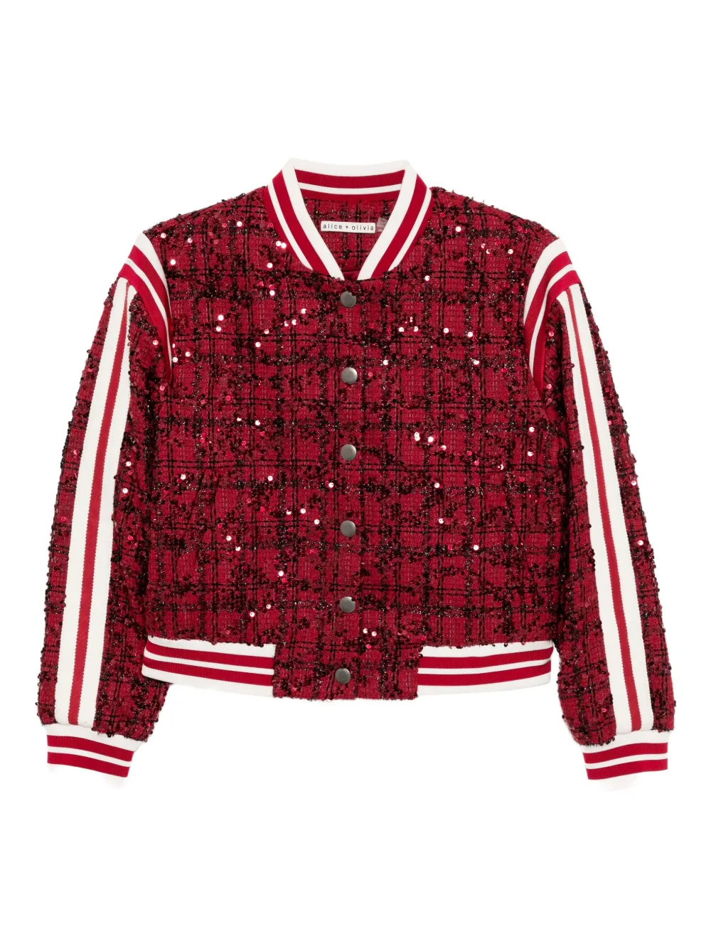 alice + olivia Keri Collegejacke - Rot