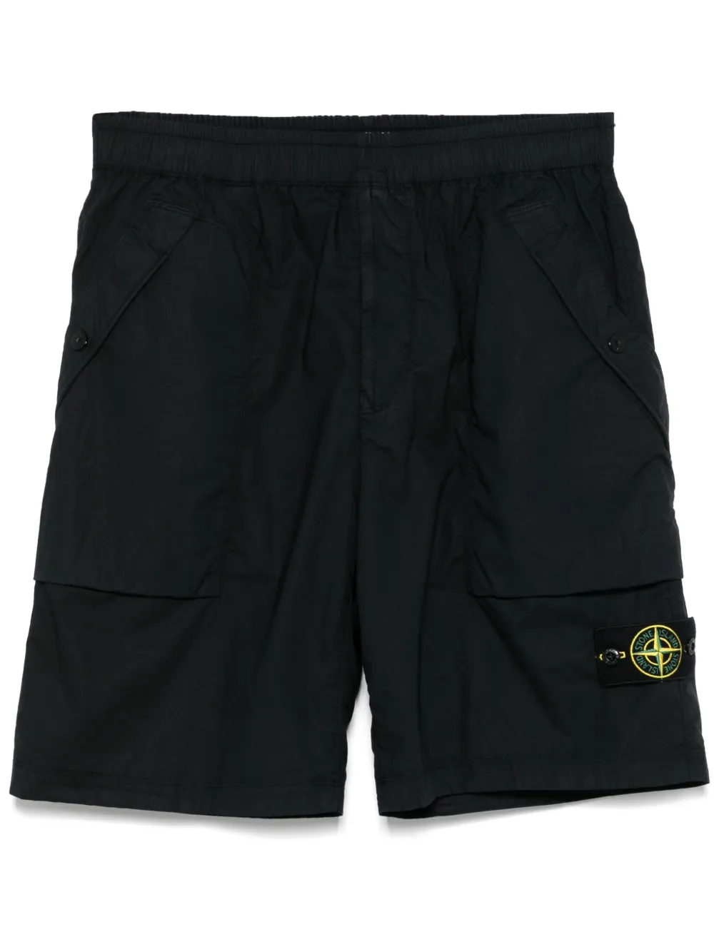 Stone Island Compass-badge shorts | Black | Image 1