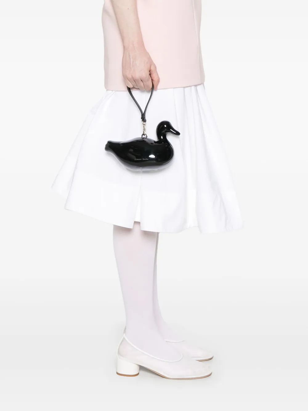 Simone Rocha Duck clutch - Zwart