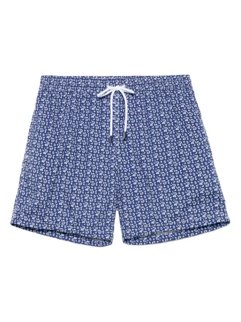 Barba paisley-print swim shorts