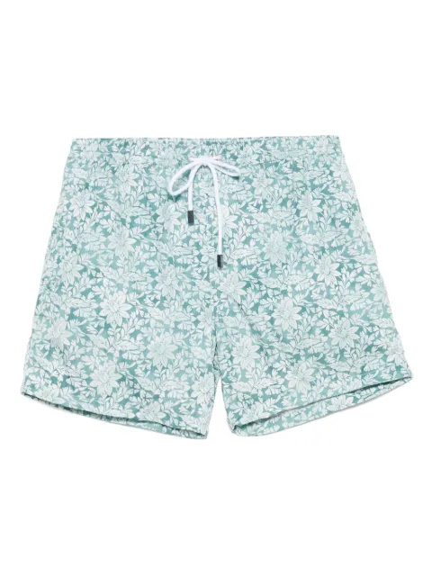 Barba floral-print swim shorts