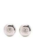 LOEWE sterling silver Anagram Pebble earrings