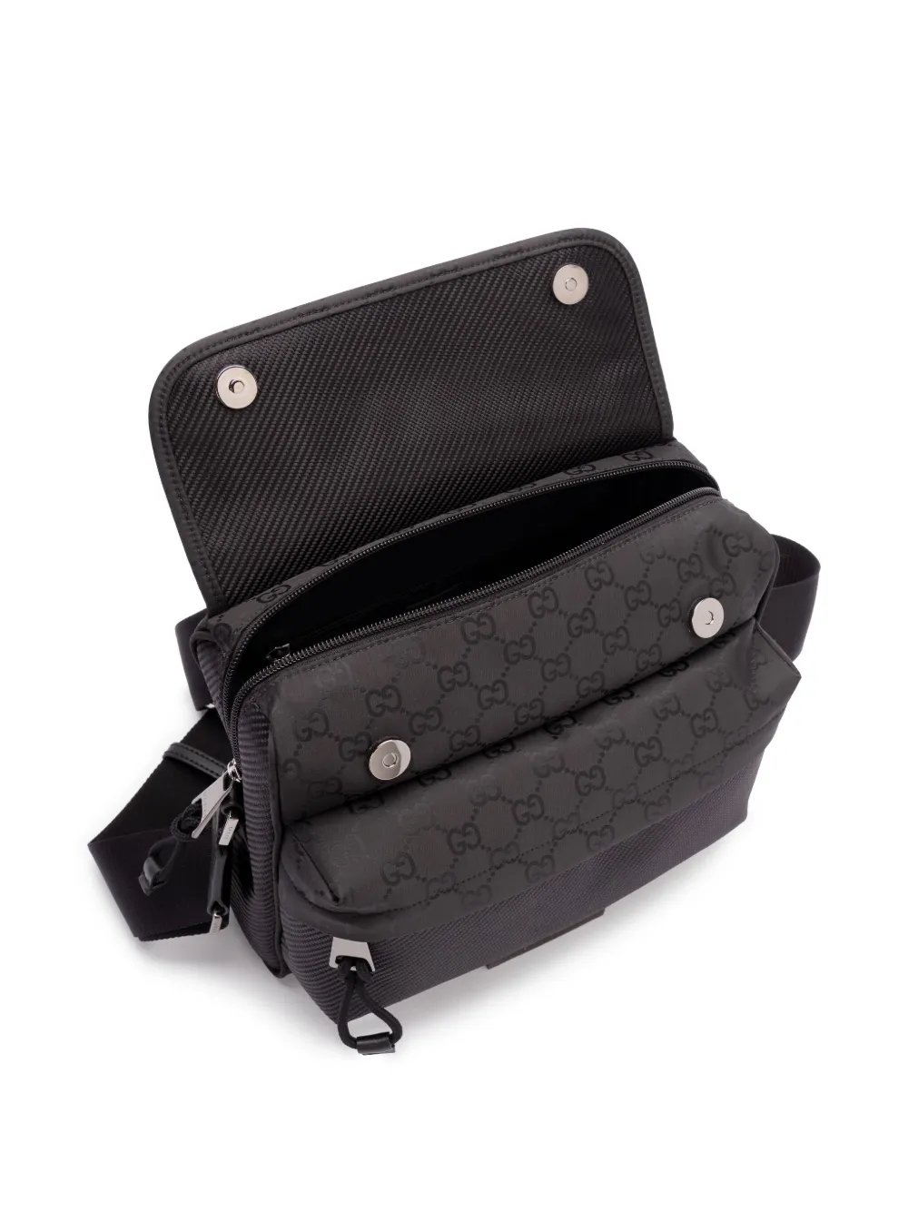 Gucci Medium GG crossbodytas Zwart
