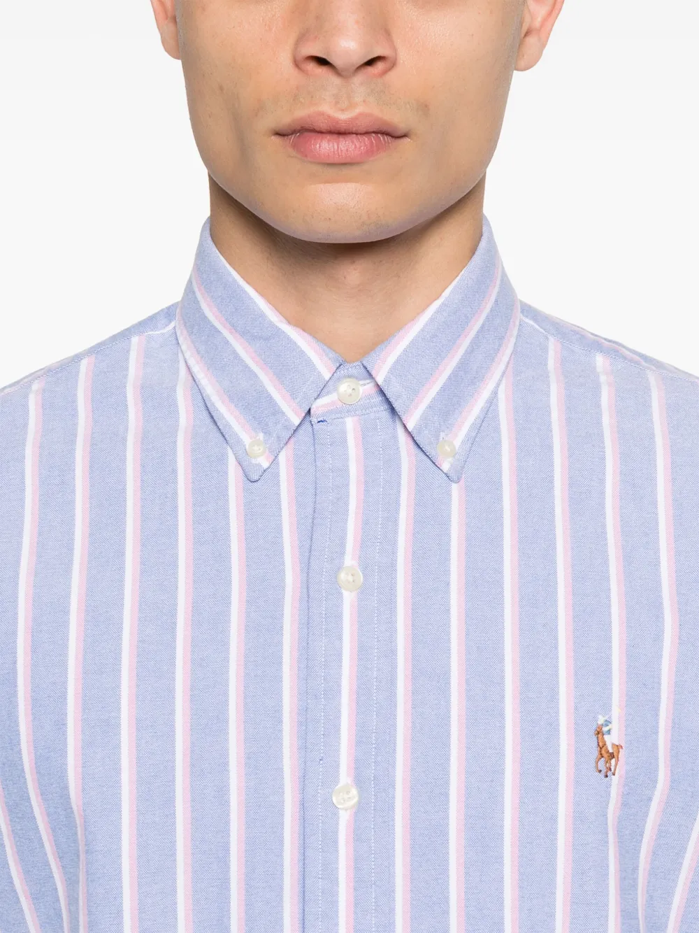 Polo Ralph Lauren Gestreept overhemd Blauw