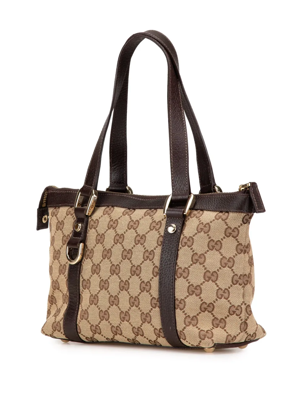 Gucci Pre-Owned 2000-2015 GG Canvas Abbey D-Ring shopper - Bruin