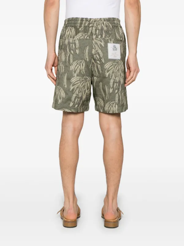 Jacquemus Le Aloe Shorts Green FARFETCH ID