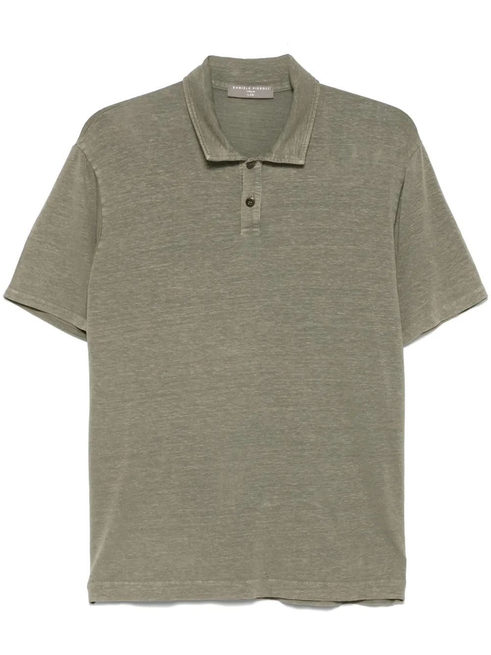 textured polo shirt