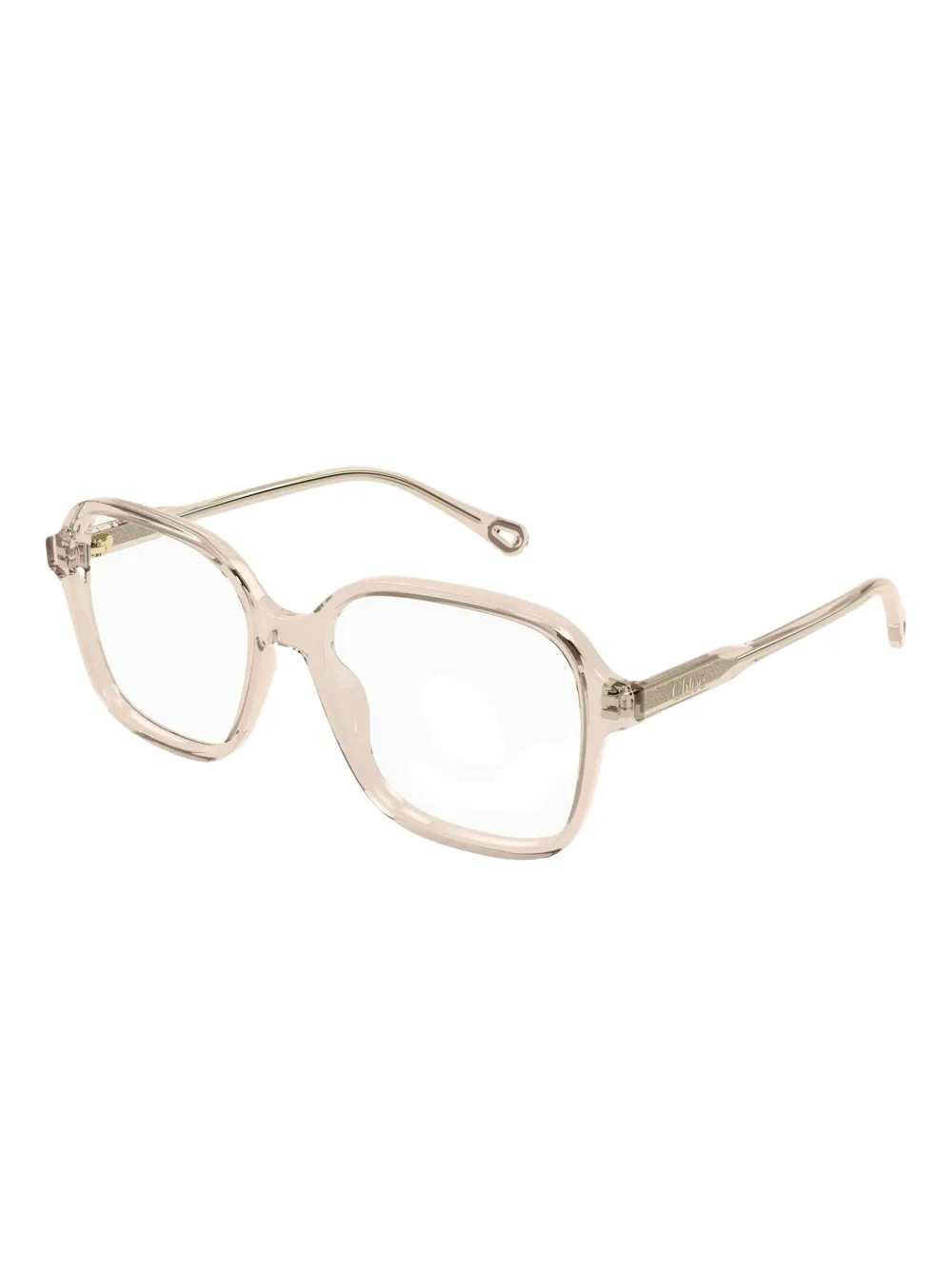 Chloé Eyewear Bril met vierkant montuur Roze
