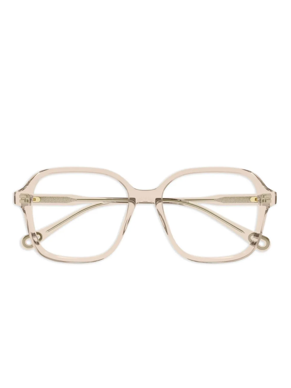 Chloé Eyewear Bril met vierkant montuur Roze