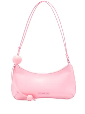 Jil Sander レザー ショルダーバッグ | ピンク | FARFETCH JP