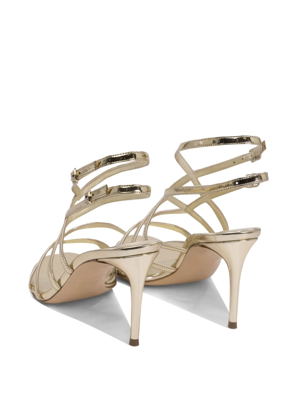 Casadei strappy sandals Gold