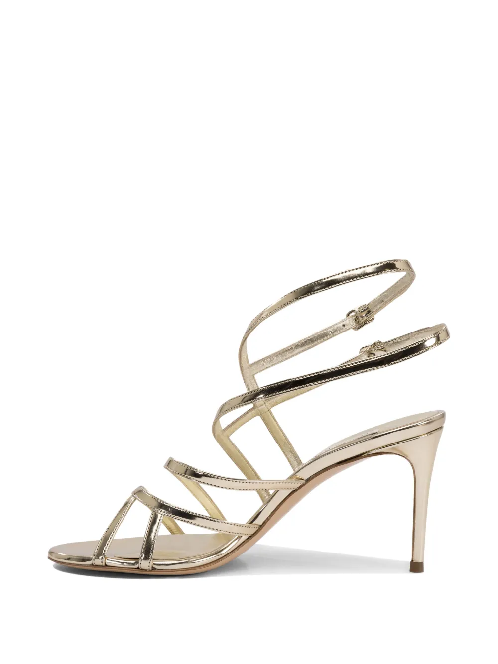 Casadei strappy sandals Gold