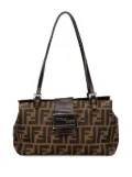 Fendi Pre-Owned 2000-2010 Zucca Canvas shoulder bag - Brown