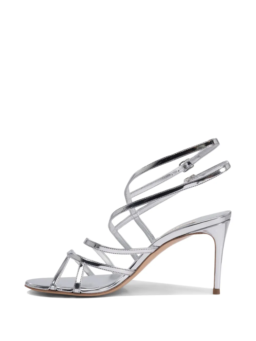 Casadei strappy sandals Silver