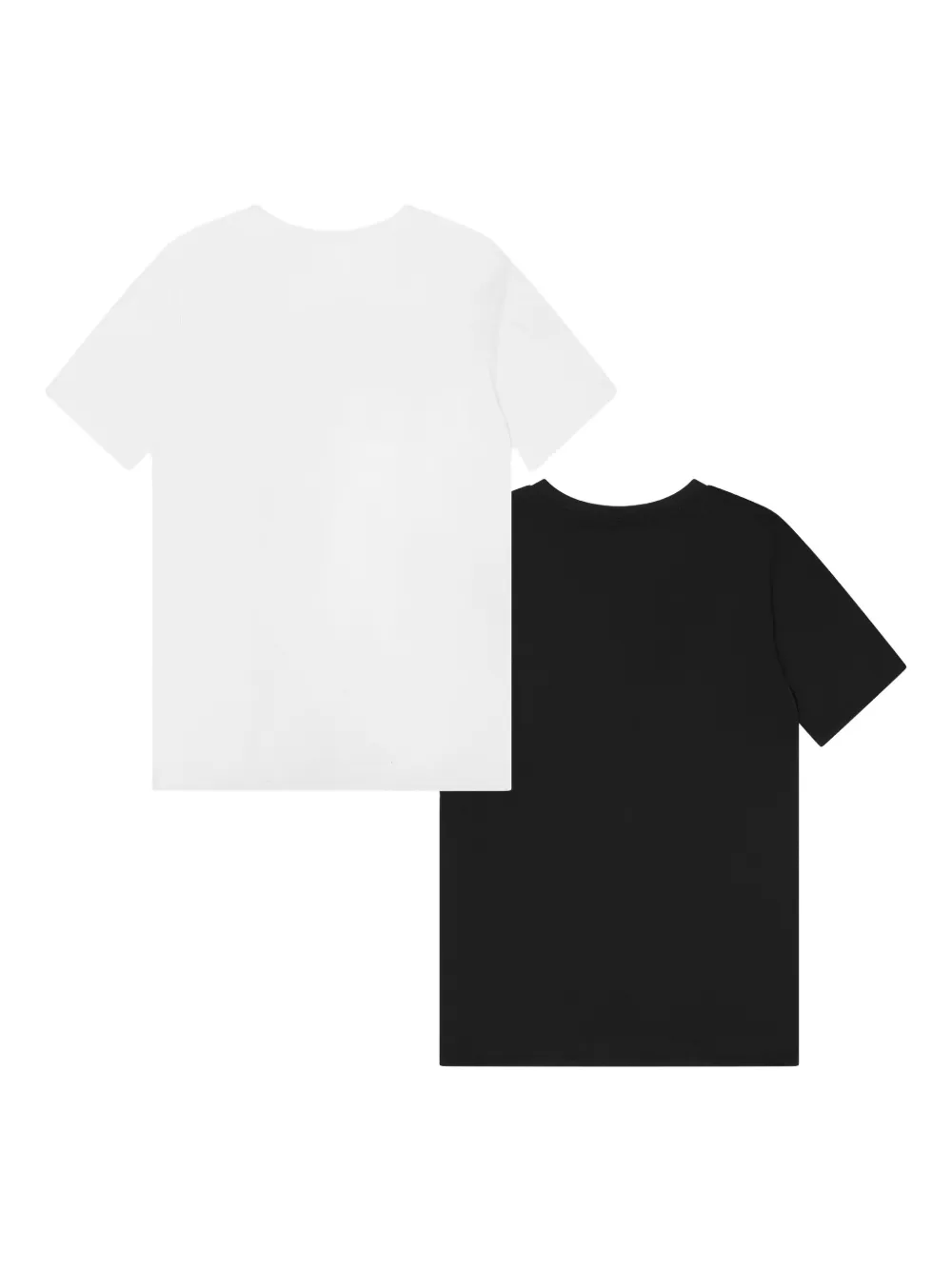 Nike Kids Twee Swoosh T-shirts Zwart