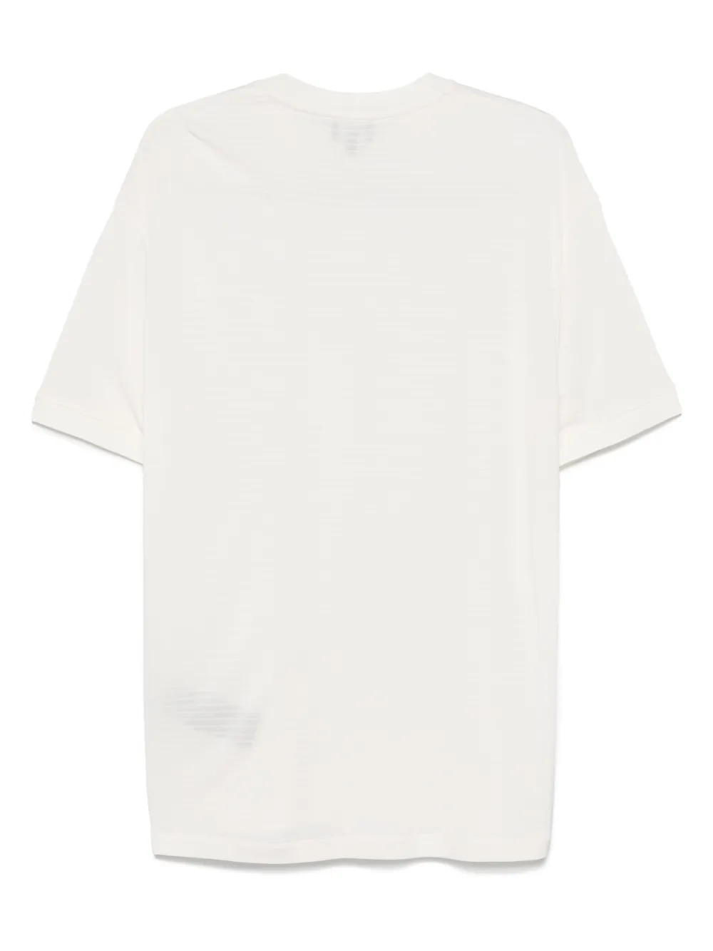 Giorgio Armani Ribgebreid T-shirt - Wit