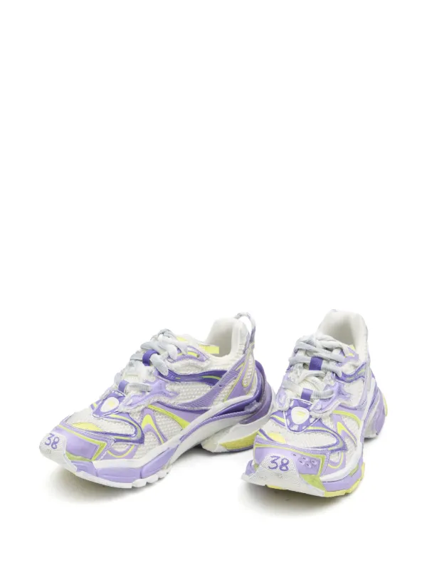 Balenciaga Runner Sneakers Purple FARFETCH UK
