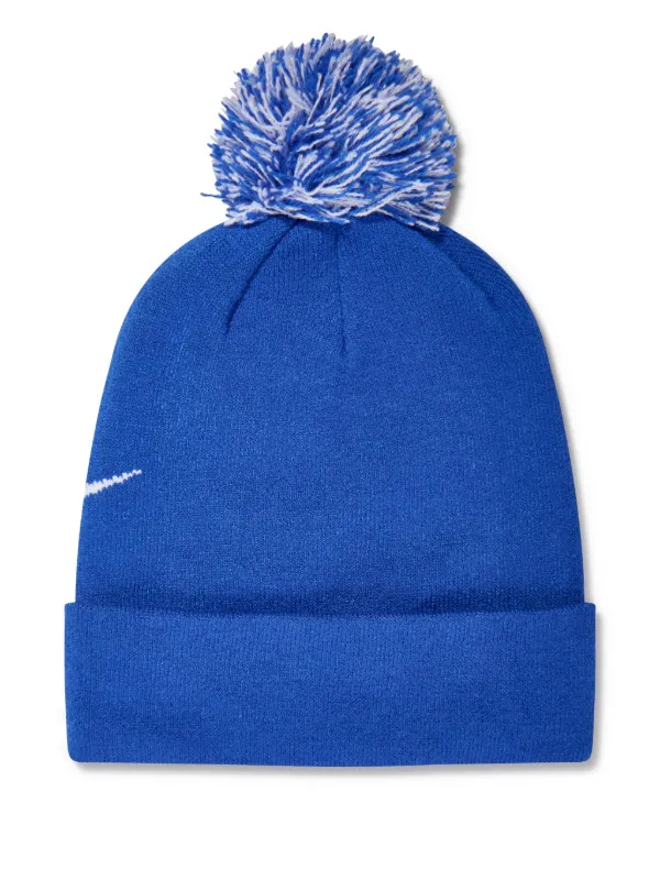 Nike Kids Swoosh Beanie Hat Set Blue FARFETCH SK