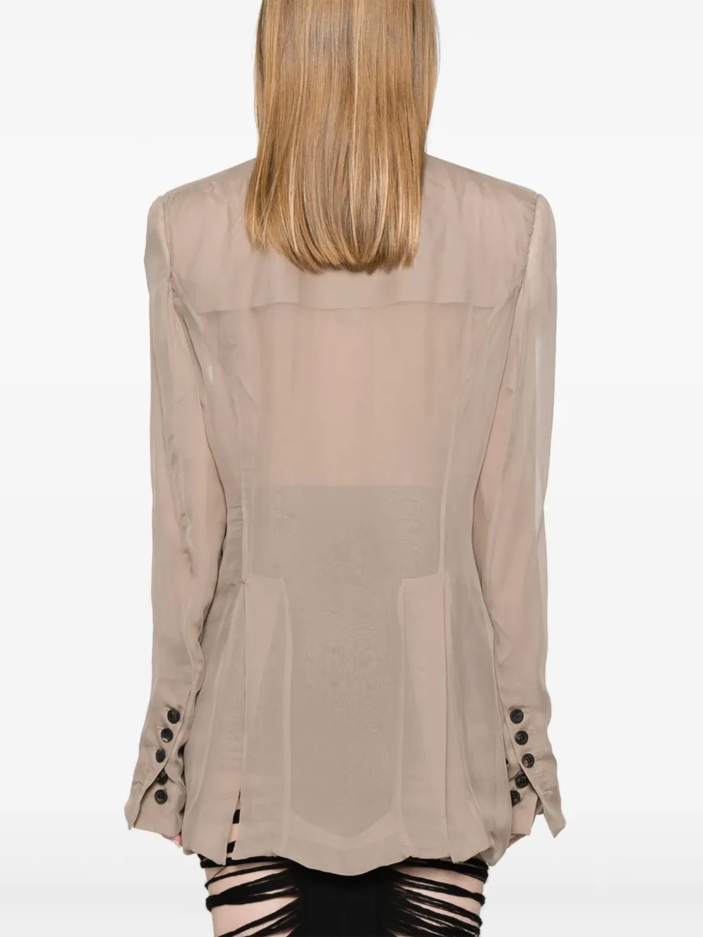 Rick Owens JMF blazer Bruin