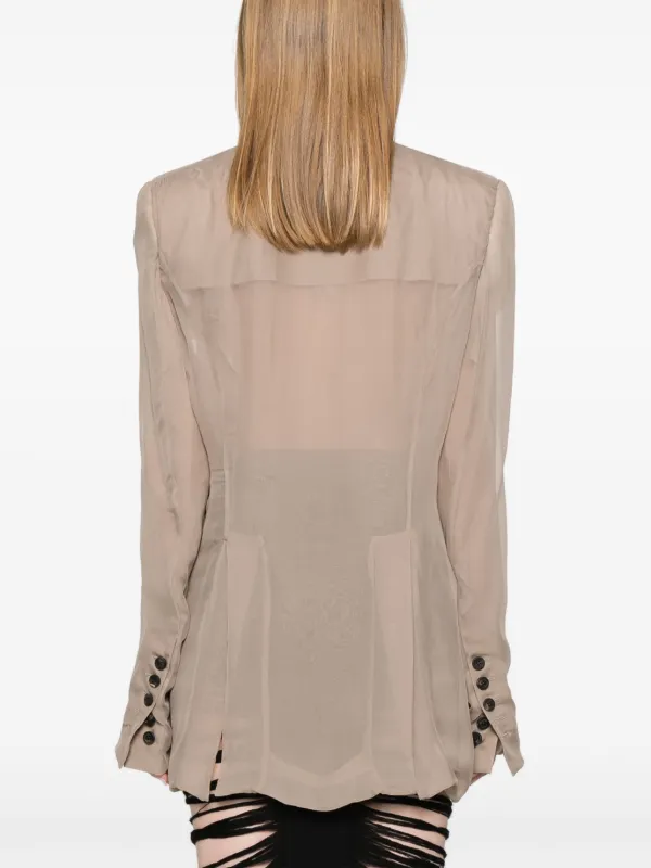 Rick Owensフリル ジャケット Rick Owens -Women's- 2025年春夏