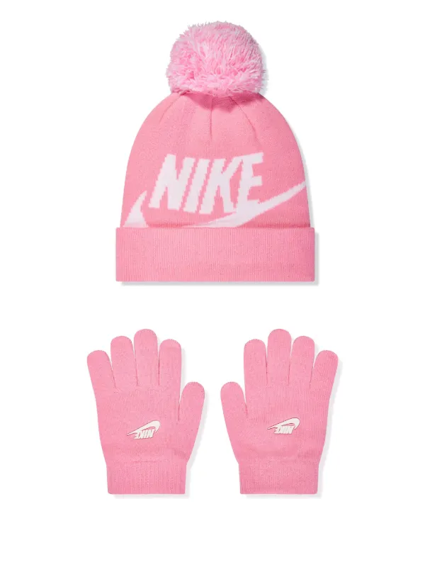 Nike Kids ロゴ グローブ | ピンク | FARFETCH JP