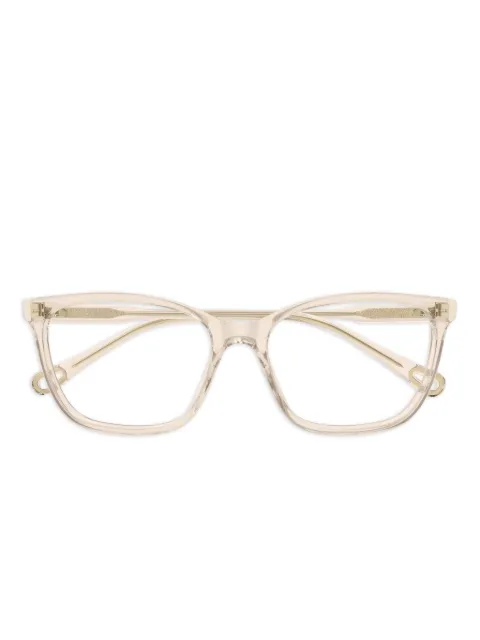Chloé Eyewear lentes con armazón rectangular