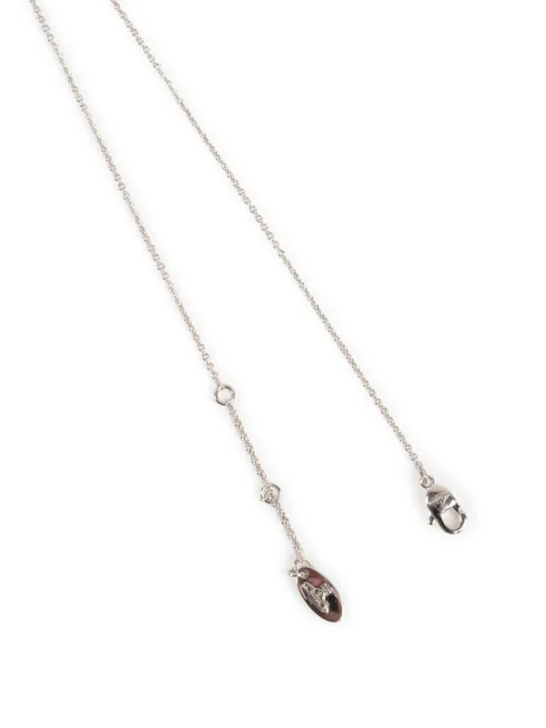 Vivienne Westwood ハートチャーム ネックレス | シルバートーン