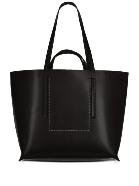 Rick Owens Bolsa tote grande de couro