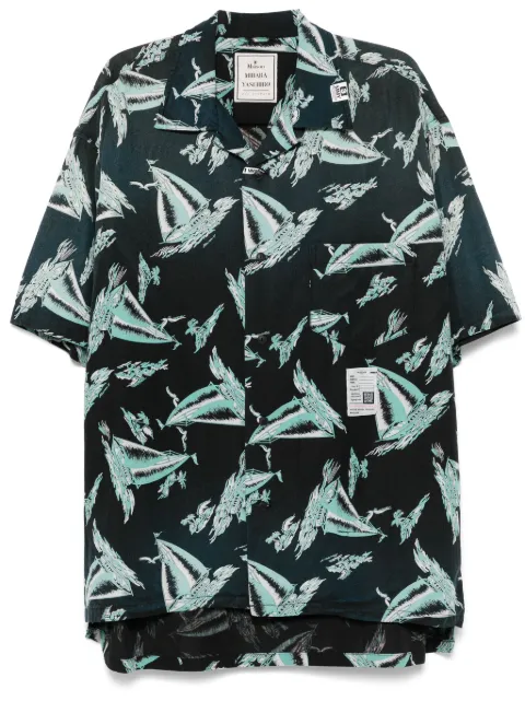 Maison MIHARA YASUHIRO printed shirt
