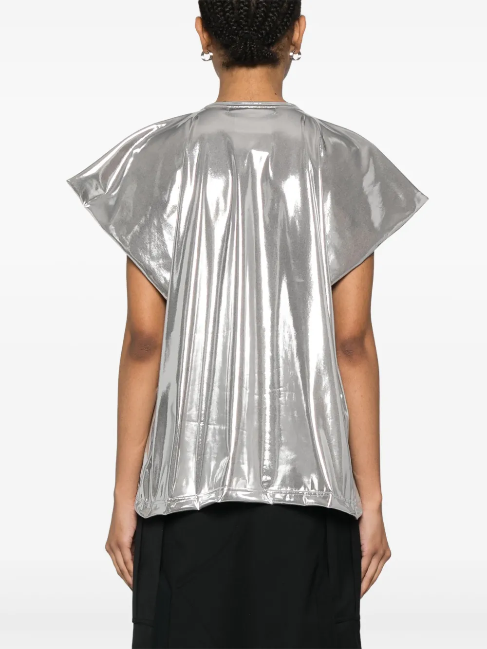 Junya Watanabe Metallic top Zilver