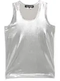 Junya Watanabe metallic tank top - Grey