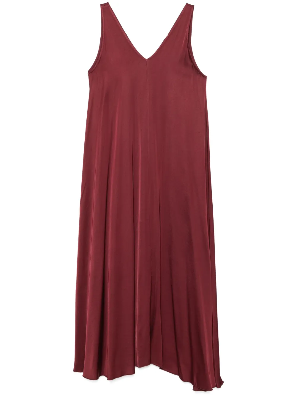 satin midi dress