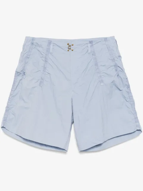 Kolor tape-detail shorts