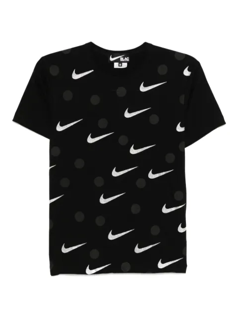 Black Comme Des Garçons x Nike printed T-shirt