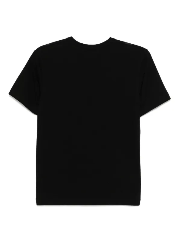 Black Comme Des Garçons x Nike プリント Tシャツ | ブラック