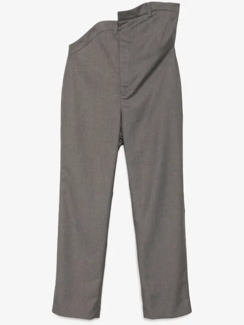 JUNTAE KIM tailored rose trousers