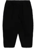 Black Comme Des Garçons cropped balloon trousers