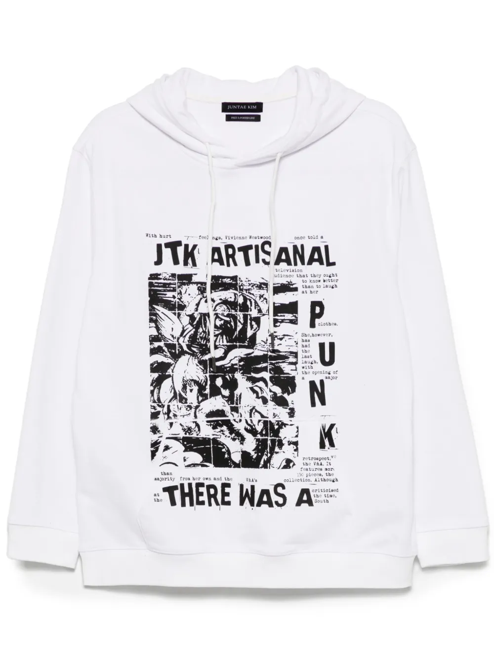 "There Was A Punk" hoodie