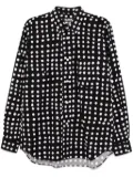 Black Comme Des Garçons Filip Pagowski polka-dot shirt