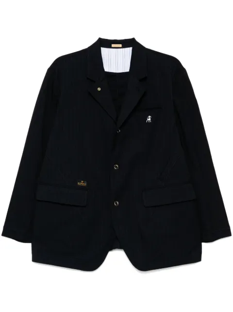 Undercover logo-patch blazer