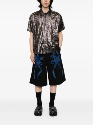 パンツ JUNTAE KIM APPLIQUE SHORTS JUNTAE KIM Shorts for Men - Shop Now on FARFETCH