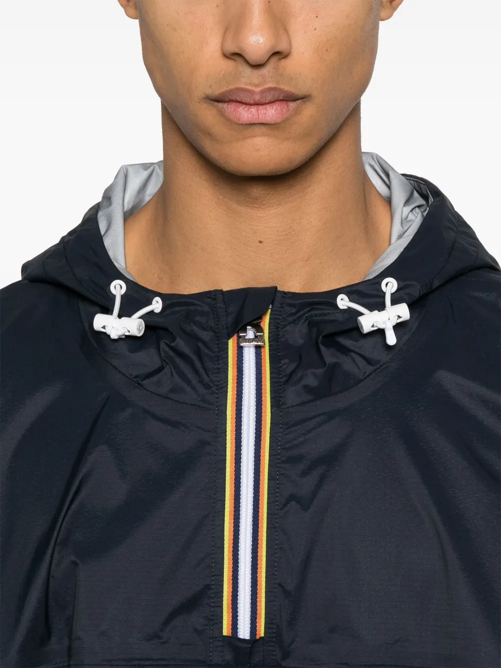 K-way Long-sleeved Functional Jacket In Blue