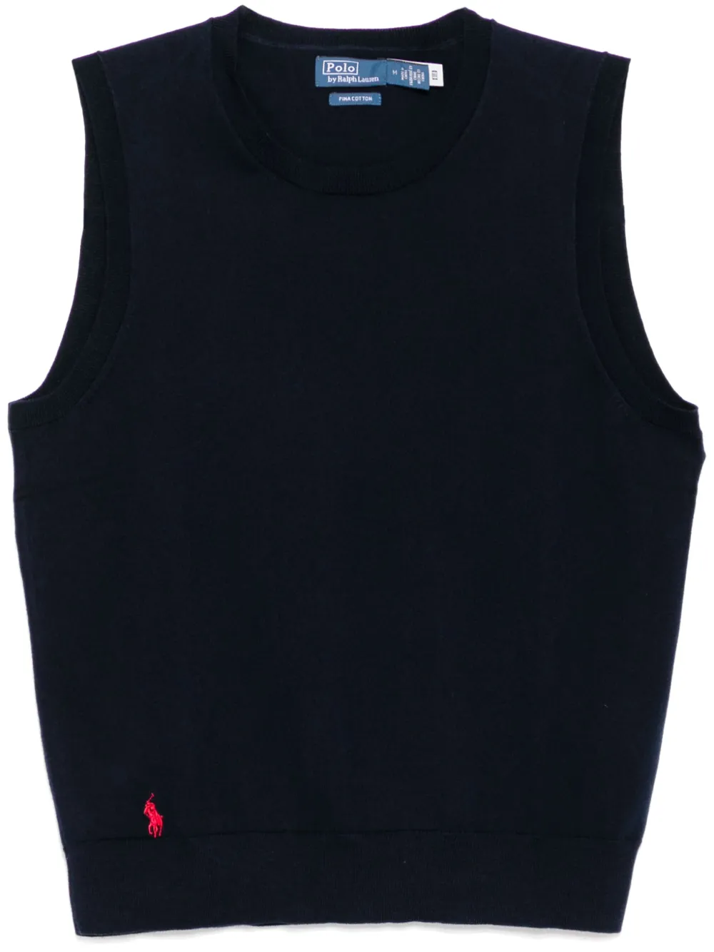 Polo Ralph Lauren Tanktop met geborduurd logo Blauw