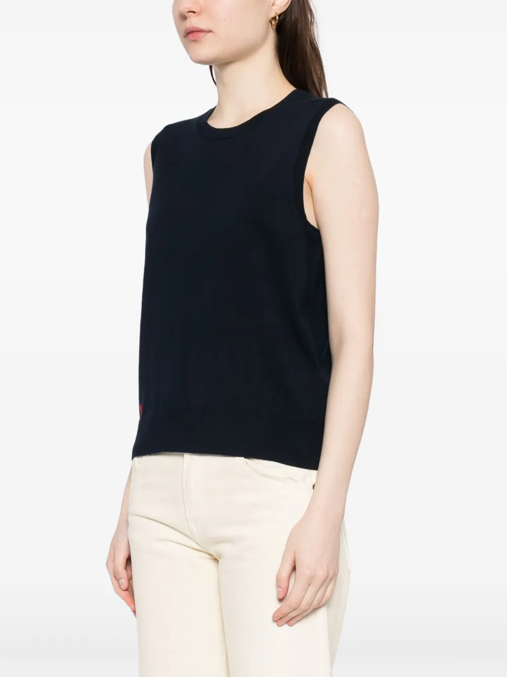 Polo Ralph Lauren Tanktop met geborduurd logo Blauw