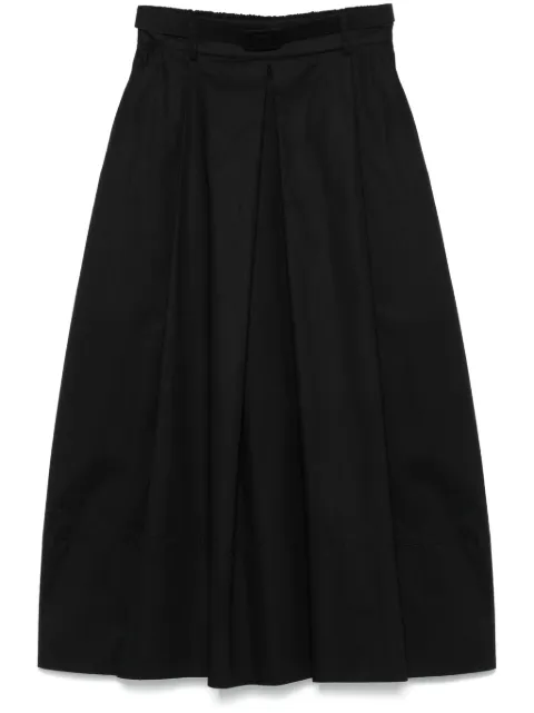 kaos poplin maxi skirt