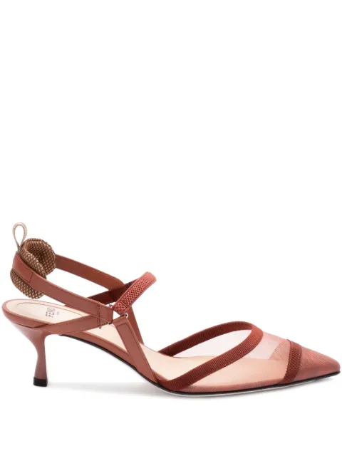 FENDI zapatillas Colibri con tacón de 55mm